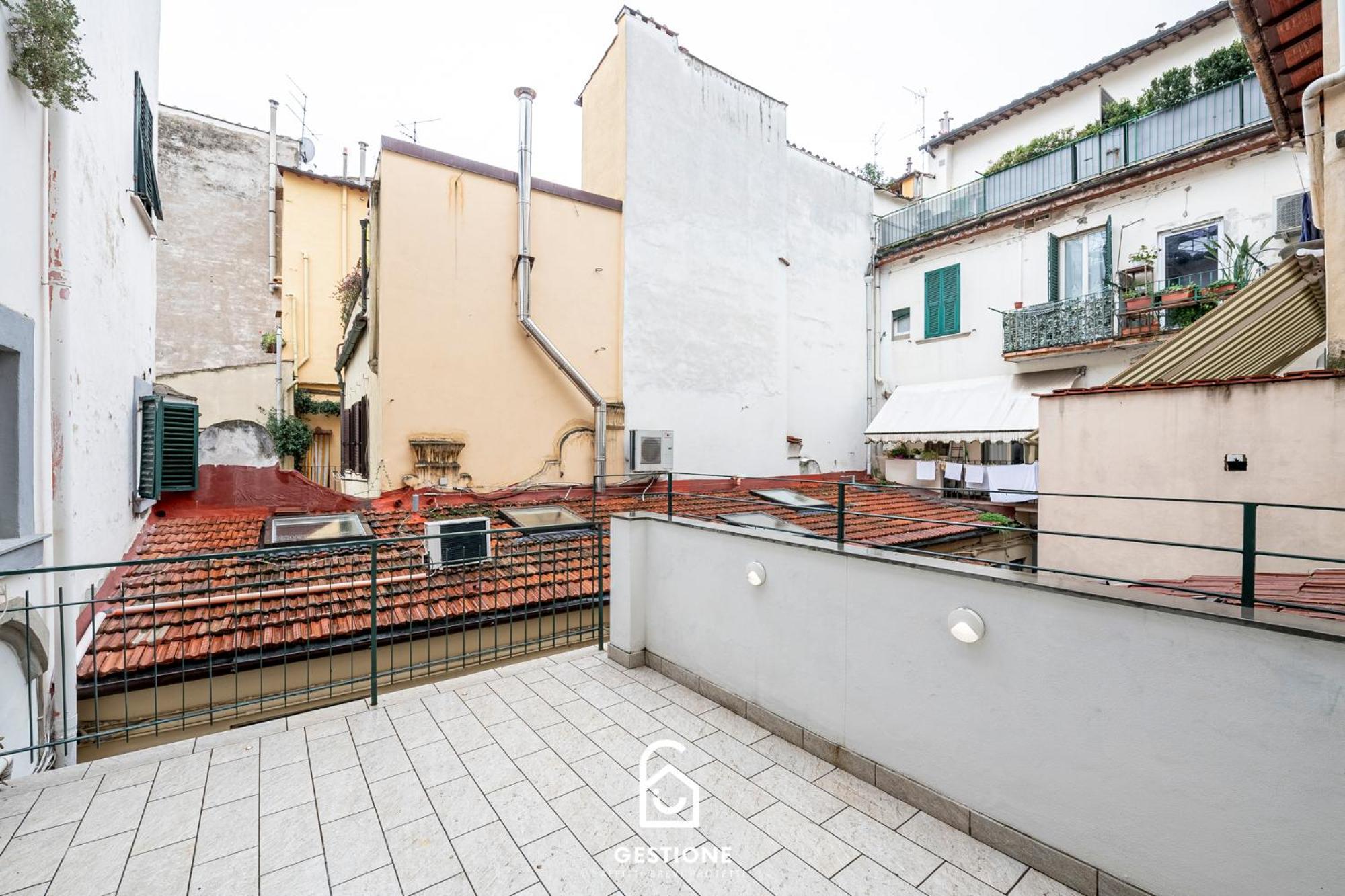 5 Minuti Duomo - Luxury Appartamento Con Terrazza Firenze Bagian luar foto